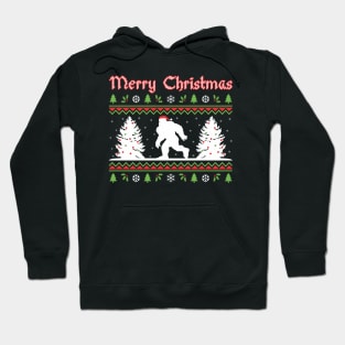 Merry Christmas - Bigfoot Hoodie